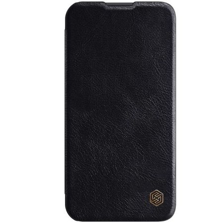 Nillkin - iPhone 13 Hülle - Leder Book Case - Qin Pro Series - schwarz