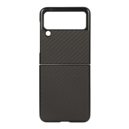 Samsung Galaxy Z Flip3 5G Hülle - Carbon Fiber Hardcase - schwarz