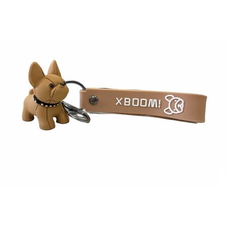 Französische Bulldogge Schlüsselanhänger - mit Schlüsselring & Karabiner - Silicone Series ...