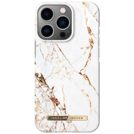 iDeal of Sweden - iPhone 13 Pro Hülle - Printed Case - Carrara Gold