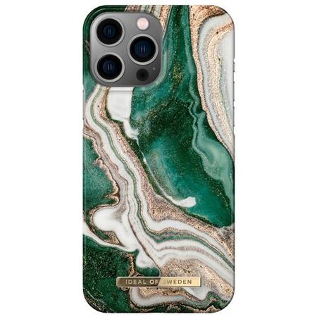iDeal of Sweden - iPhone 13 Pro Max Hülle - Printed Case - Golden Jade Marble