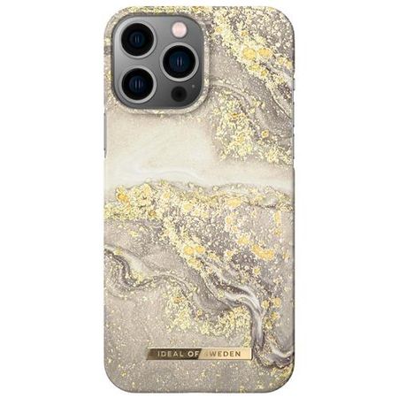 iDeal of Sweden - iPhone 13 Pro Max Hülle - Printed Case - Sparkle Greige Marble