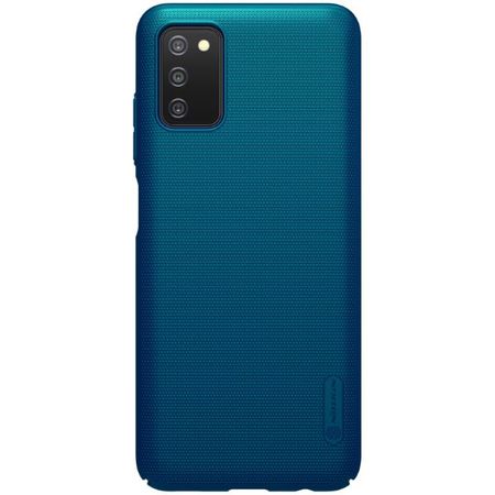 Nillkin - Samsung Galaxy A03s Hülle - Plastik Case - Super Frosted Shield Series - blau