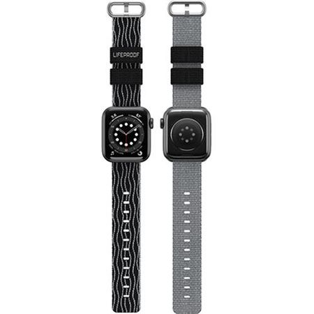 LifeProof - Apple Watch (41/40/38mm) Armband - aus 99% Ozeanplastik - schwarz