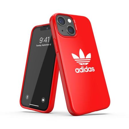 Adidas - iPhone 13 mini Hülle - Hardcase - OR Snap Case Trefoil Series - rot
