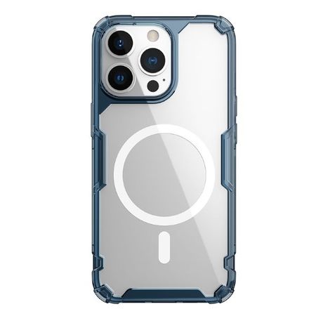 Nillkin - iPhone 13 Pro Hülle - TPU Soft Case - Nature Soft MagSafe Series - blau