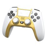 Kabelloses Gamepad für PS4 / PC / Android - gold