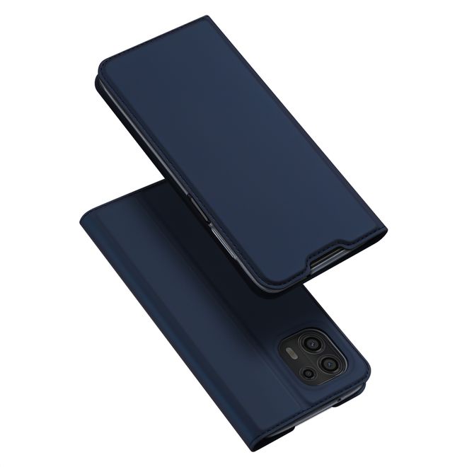 Dux Ducis - Motorola Edge 20 Lite Hülle - Handy Bookcover - Skin Pro Series - blau