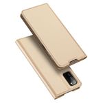 Dux Ducis - Samsung Galaxy A03s Hülle - Handy Bookcover - Skin Pro Series - gold