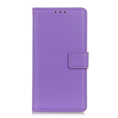 Samsung Galaxy A03s Handy Hülle - Classic II Leder Bookcover Series - purpur