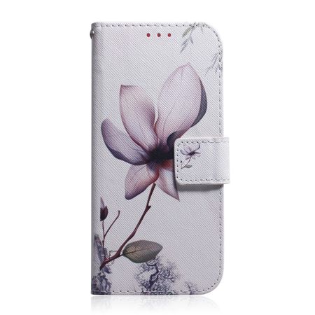 Samsung Galaxy S22 Ultra Handy Hülle - Leder Bookcover Image Series - schöne Blume
