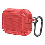 AirPods 3 Hülle - Case aus Kunststoff - Rugged Series - rot