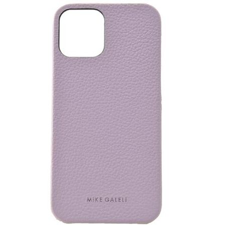 Mike Galeli - iPhone 13 Pro Hülle - Echtleder Hardcase - Lenny - rosa