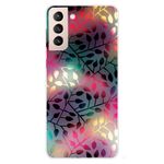 Samsung Galaxy S22 Handyhülle - Softcase Image Kunststoff Series - farbige Blätter