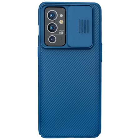 Nillkin - OnePlus 9RT 5G Hülle - Plastik Hardcase - CamShield Series - blau