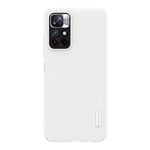 Nillkin - Xiaomi Poco M4 Pro 5G Hülle - Kunststoff Case - Super Frosted Shield Series - weiss