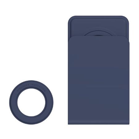 Nillkin - Magnetische Halterung - mit Magnetsticker - MagSafe kompatibel - SnapBase Kit Series - blau