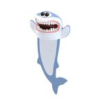 Süsses tierisches Buchzeichen - 3D Lesezeichen - Hai