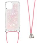 iPhone 13 Handykette - Necklace Umhänge Softcase Hülle - pink