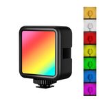 PULUZ - Mini LED RGB Foto- und Videoleuchte LB60 - Beauty Selfie Light - Vlogger Boling - schwarz