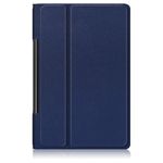 Lenovo Yoga Tab 11 Hülle - Kunstleder Bookcover mit Kickstand - dunkelblau