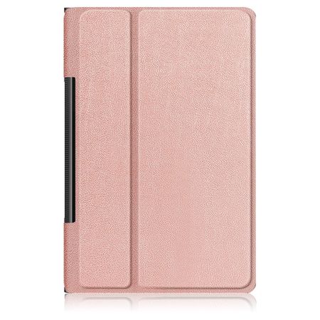 Lenovo Yoga Tab 11 Hülle - Kunstleder Bookcover mit Kickstand - rosegold