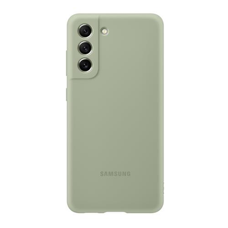 Samsung - Original Galaxy S21 FE Hülle - Silikon Backcover - grün