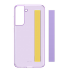 Samsung - Original Galaxy S21 FE Hülle - Clear Strap Cover - lavendel