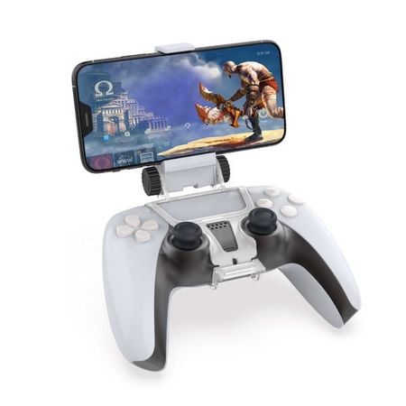 Dobe - Smartphone Halterung für PS5 Controller - weiss