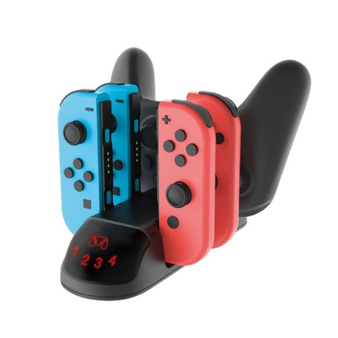 Dobe - Nintendo Switch Ladestation - zwei Joy-Cons und ein Pro