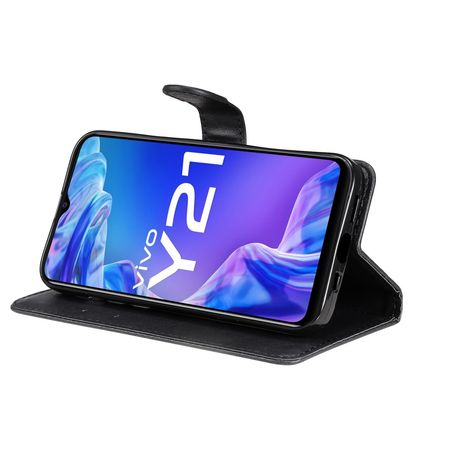 Schutzhülle Für Vivo Y21 / Y21s / Y33s 4G – TPU-Silikon, Stoßfest, Dünn, Schwarz, Unterstützt Kabelloses Laden