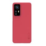 Nillkin - Xiaomi 12 / 12X Hülle - Kunststoff Case - Super Frosted Shield Series - rot