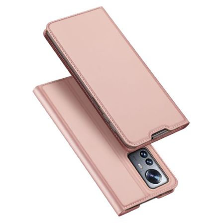 Dux Ducis - Xiaomi 12 Pro Hülle - Handy Bookcover - Skin Pro Series - rosa
