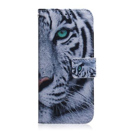 OnePlus 10 Pro Handy Hülle - Leder Bookcover Image Series - Tiger