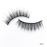 Magnet Wimpern Set (GL57) - Fake Lashes - Set mit 1 Paar Magnet- Wimpern & Eyeliner - Volume Series - schwarz