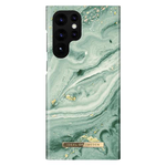 iDeal of Sweden - Samsung Galaxy S22 Ultra Hülle - Printed Case - Mint Swirl Marble