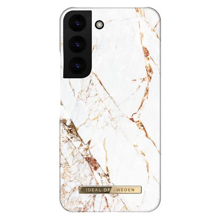 iDeal of Sweden - Samsung Galaxy S22 Hülle - Printed Case - Carrara Gold