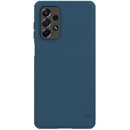 Nillkin - Samsung Galaxy A73 5G Hülle - Kunststoff Case - Super Frosted Shield Pro Series - blau