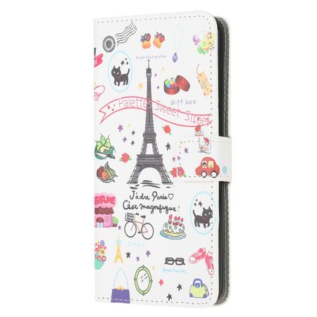 iPhone 13 mini Handy Hülle - Leder Bookcover Image Series - Paris