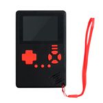 Retro Mini Handheld Entertainment Spielkonsole - mit 500 integrierten Spielen - 2.4 Zoll Display - schwarz 