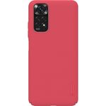 Nillkin - Xiaomi Redmi Note 11S / 11 Hülle - Kunststoff Case - Super Frosted Shield Series - rot