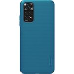 Nillkin - Xiaomi Redmi Note 11S / 11 Hülle - Kunststoff Case - Super Frosted Shield Series - blau