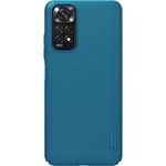 Nillkin - Xiaomi Redmi Note 11S Hülle - Kunststoff Case - Super Frosted Shield Series - blau