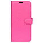 Xiaomi Redmi Note 11 / Note 11S Handy Hülle - Litchi Leder Bookcover Series - rosa