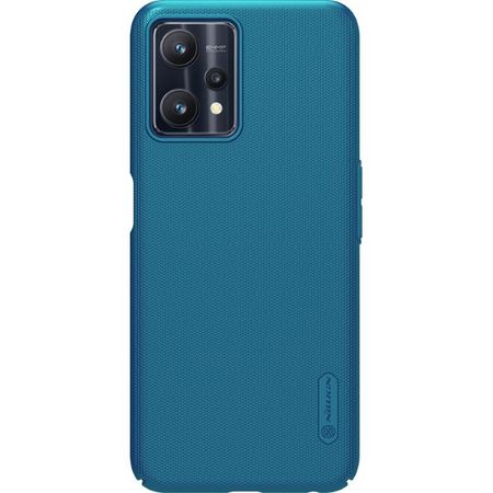 Nillkin - Realme 9 Pro Hülle - Kunststoff Case - Super Frosted Shield Series - blau