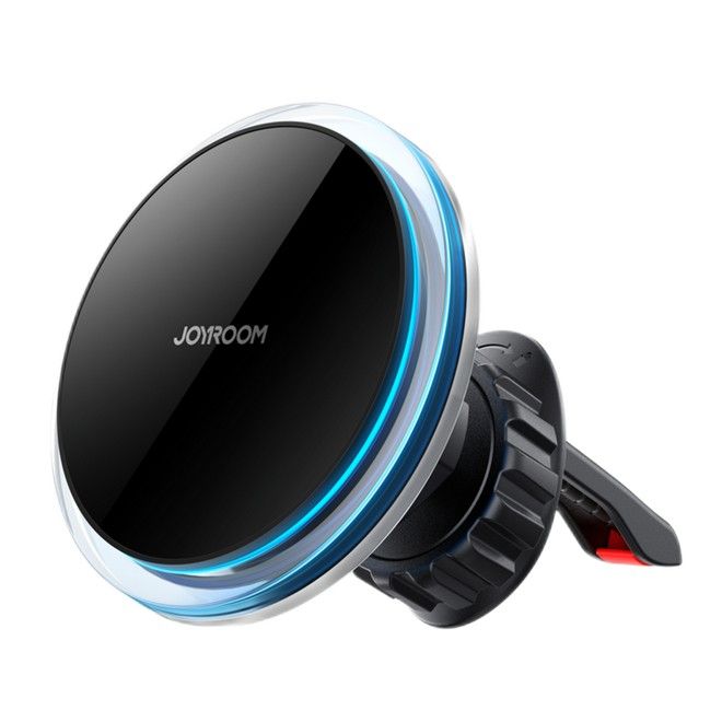 Joyroom - Magnetische Qi Wireless Autohalterung für Lüftungsgitter - MagSafe  kompatibel - schwarz