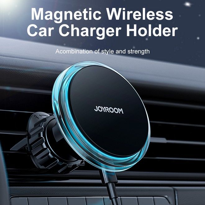 Joyroom - Magnetische Qi Wireless Autohalterung für Lüftungsgitter