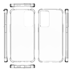 Oppo - Original Reno 8 Lite Hülle - TPU Hardcover - transparent/schwarz