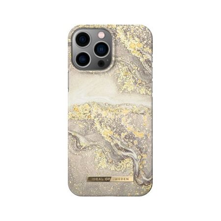 iDeal of Sweden - iPhone 14 Pro Max Hülle - Printed Case - Sparkle Greige Marble