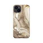 iDeal of Sweden - iPhone 14 Hülle - Printed Case - Golden Sand Marble